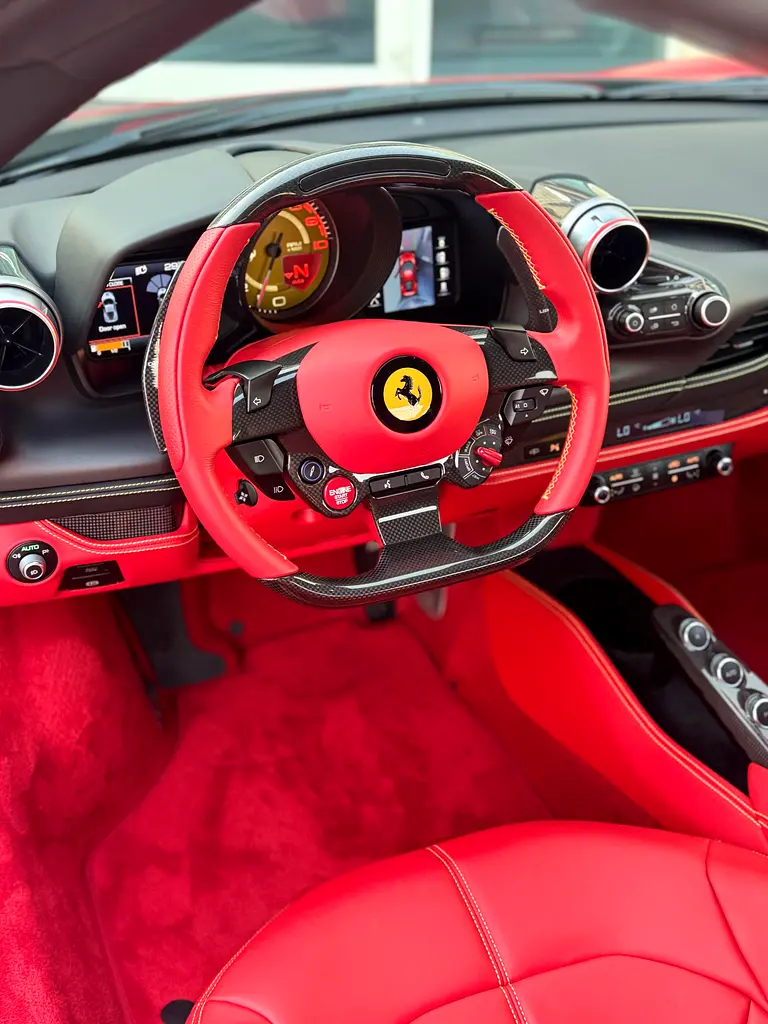 Ferrari F8 TRIBUTO 2022 low mileage full carbon full service history - Image 18