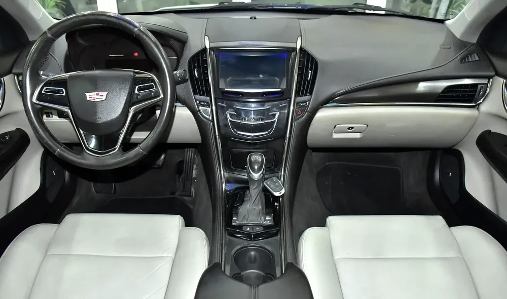 EXCELLENT DEAL for our Cadillac ATS ( 2015 Model ) in White Color GCC Specs - Image 11