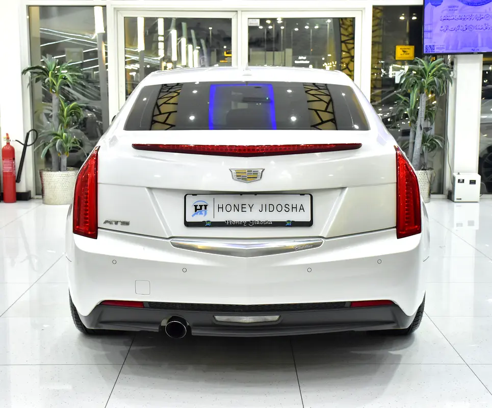 EXCELLENT DEAL for our Cadillac ATS ( 2015 Model ) in White Color GCC Specs - Image 5