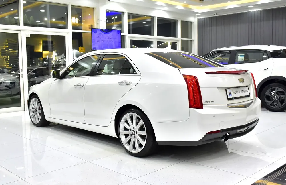 EXCELLENT DEAL for our Cadillac ATS ( 2015 Model ) in White Color GCC Specs - Image 7