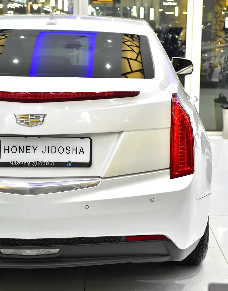 EXCELLENT DEAL for our Cadillac ATS ( 2015 Model ) in White Color GCC Specs - Image 9