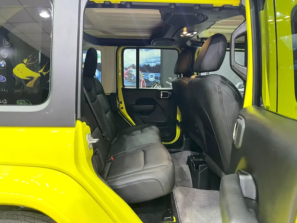 JEEP WRANGLER SPORT S 2023 MODEL IN AMAZING CONDITION BRIGHT YELLOW FACTORY PAINT - Image 16
