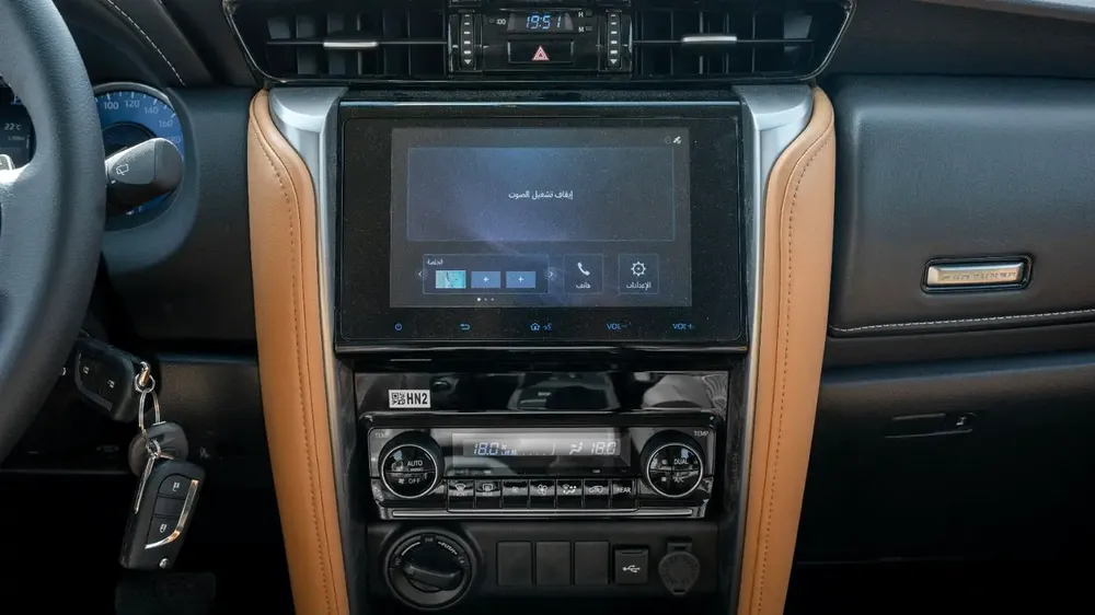 2026 Toyota Fortuner VX 4.0L AT Petrol (Black-Tan) - Image 12