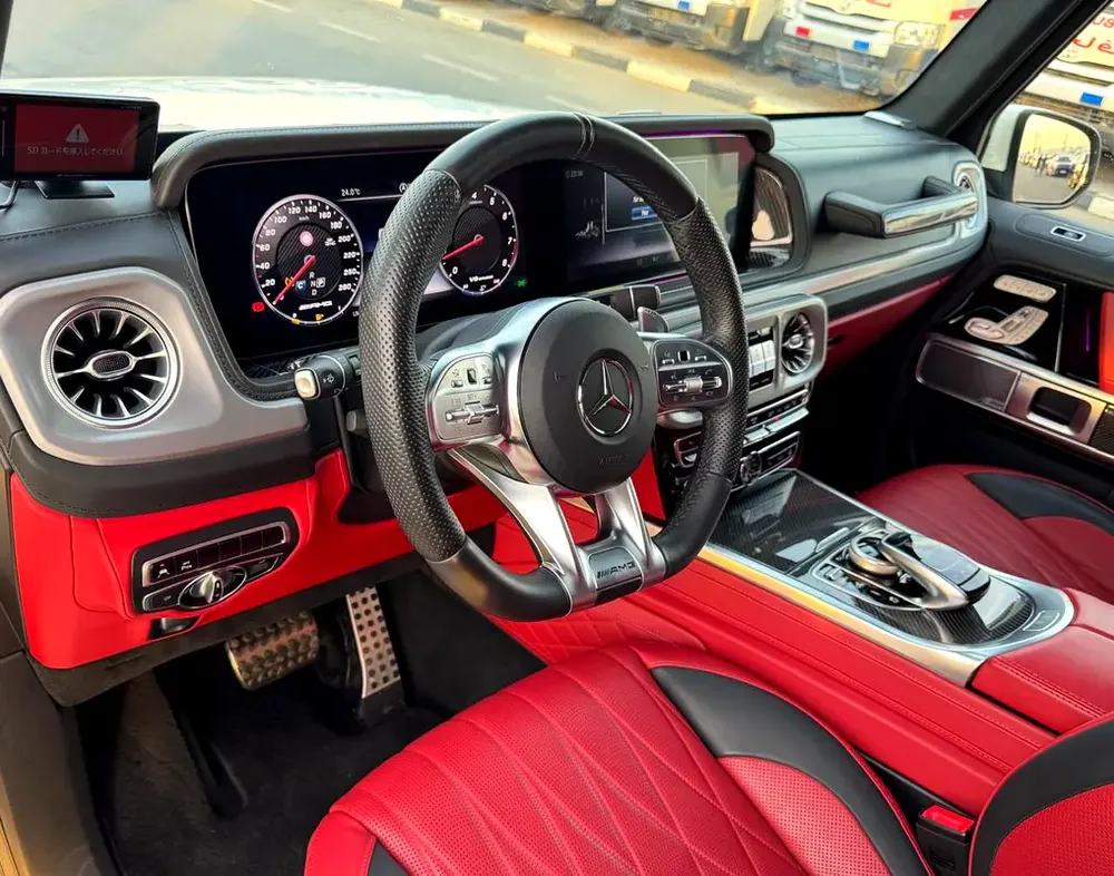 BENZ G63 AMG | 2021 | 27000Kms | RED INTERIOR | MINT CONDITION | FRESH JAPAN IMPORT - Image 12