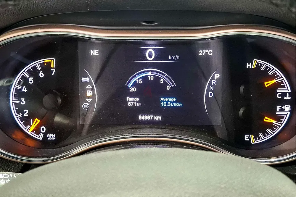 AED 1144/month | 2017 Jeep Grand Cherokee  | GCC Specs | Ref#429979 - Image 14