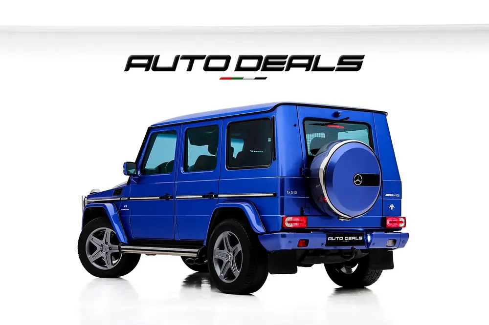 2012 Mercedes-Benz G55 AMG | GCC Specs | Well Maintained | Rear Entertainment | Perfect Condition - Image 4