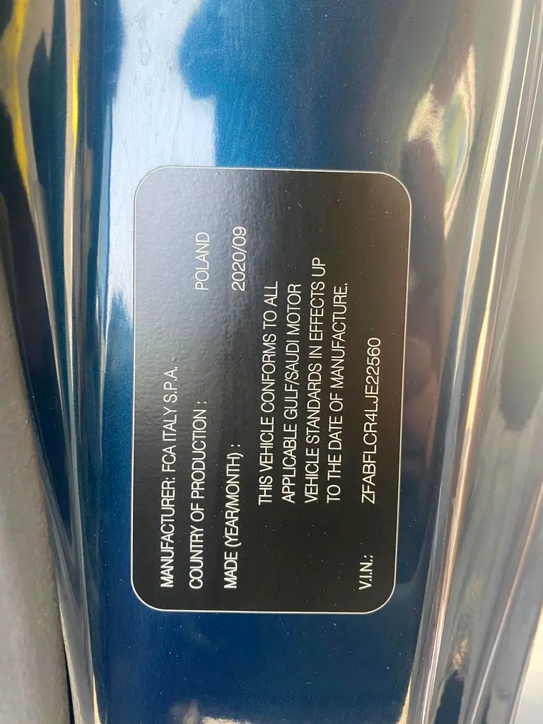 2020 FIAT 500 PANDA || GCC || LOW MILEAGE || ORIGINAL PAINT || EXCELLENT CONDITION - Image 16