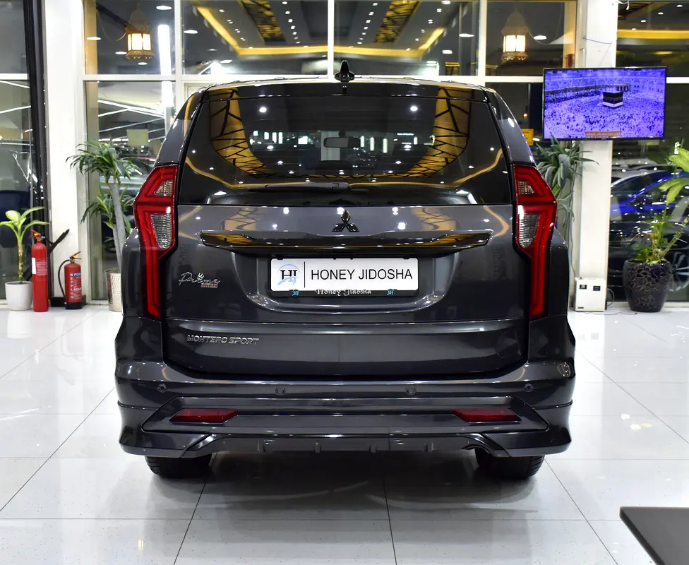 AED 1,928 EMi at 0% DP | Mitsubishi Montero Sport Prime Edition ( 2023 Model ) in Grey Color GCC Spe - Image 5