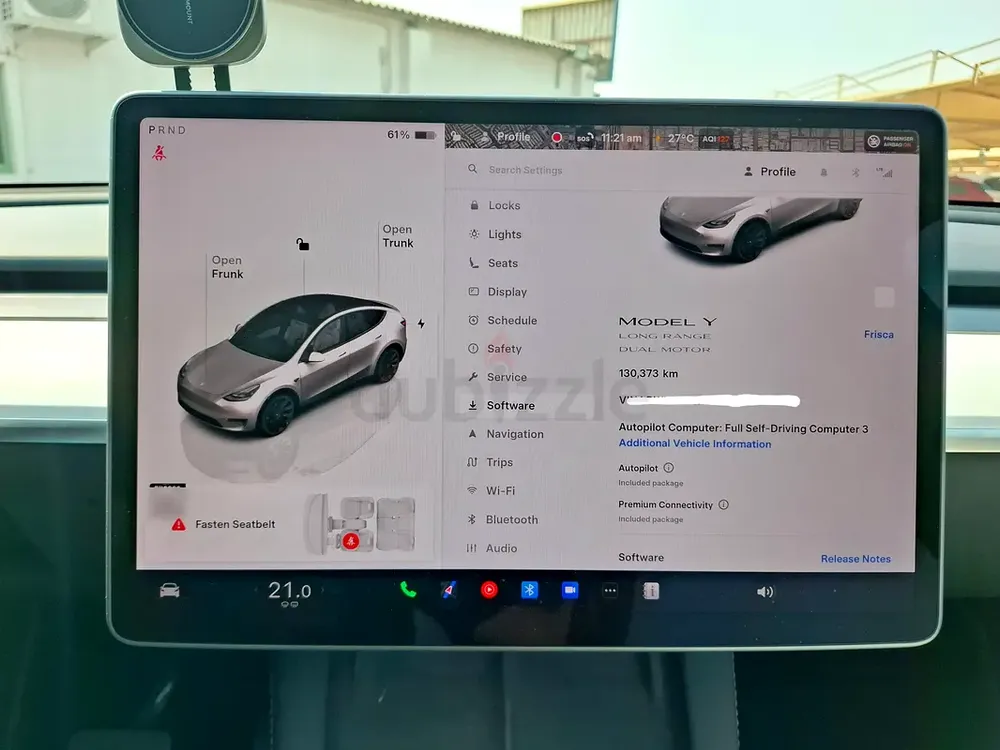 AED 1520/month | 2023 Tesla Model Y  | GCC Specs | Ref#410099 - Image 14