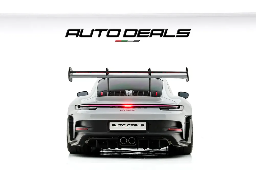 2025 Porsche 911 GT3 RS Weissach | GCC Specs | Under Warranty | Extremely Low mileage | Carbon Fiber - Image 5