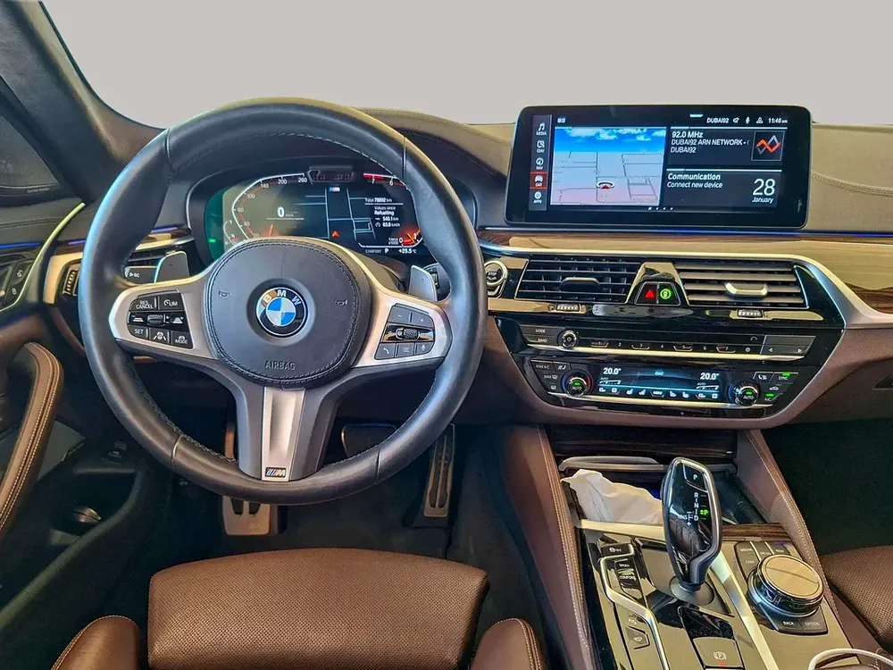 AED 2583/month | 2021 BMW 5-Series 540i | GCC Specs | Ref#422254 - Image 10