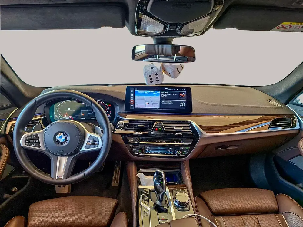 AED 2583/month | 2021 BMW 5-Series 540i | GCC Specs | Ref#422254 - Image 9