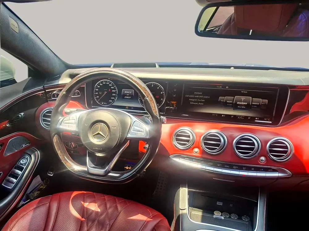 AED 2992/month | 2016 Mercedes-Benz S-Class S 500 4Matic | GCC Specs | Ref#474450 - Image 10