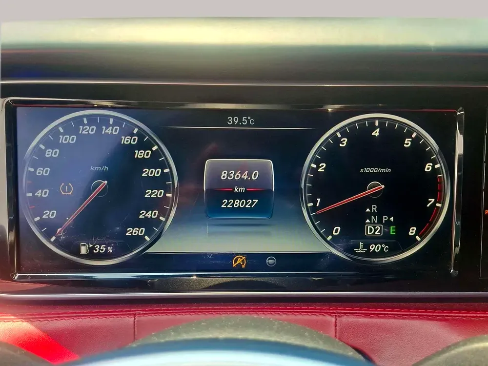 AED 2992/month | 2016 Mercedes-Benz S-Class S 500 4Matic | GCC Specs | Ref#474450 - Image 16