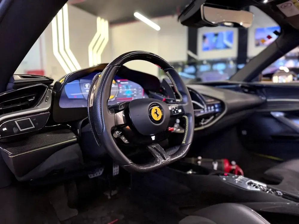 2023 SF90 Spider  Assetto Fiorano - GCC - 3800KM ONLY - Ferrari Warranty and Service contract 2030 - Image 13