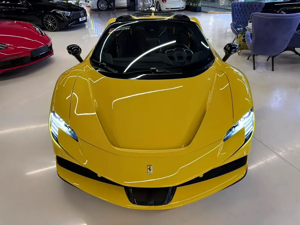 2023 SF90 Spider  Assetto Fiorano - GCC - 3800KM ONLY - Ferrari Warranty and Service contract 2030 - Image 5