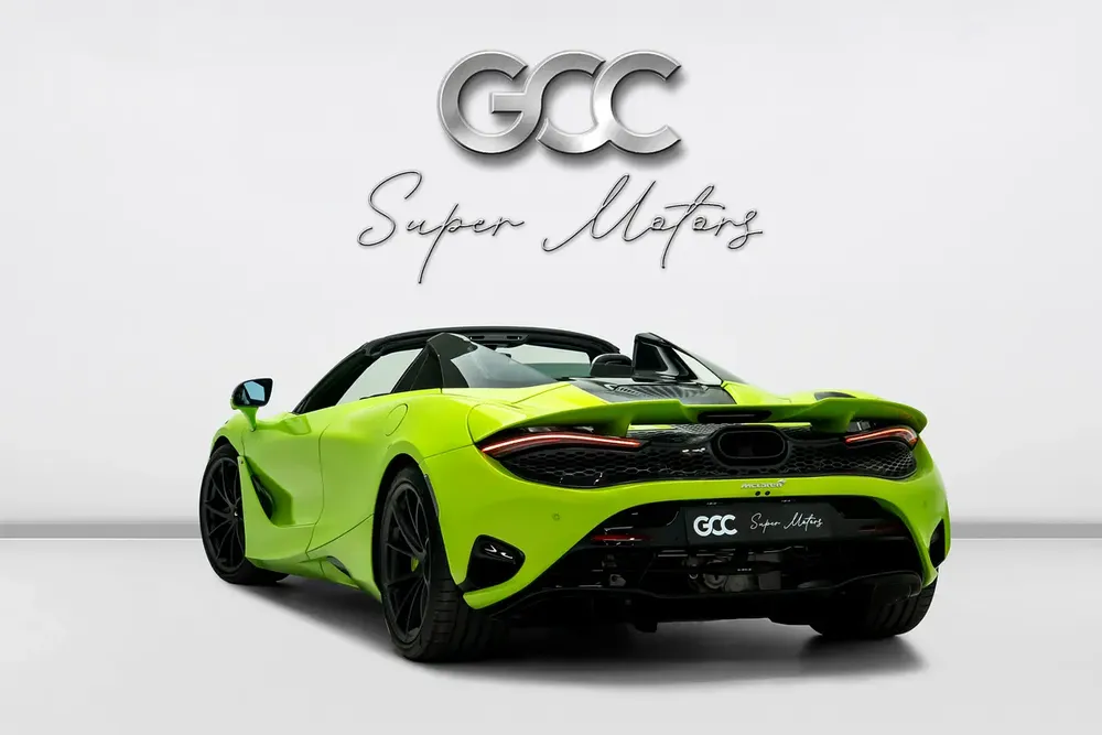 GCC SPECS WARRANTY + SERVICE CONTRACT - 2025 MCLAREN 750S SPIDER PERFORMANCE - MSO BESPOKE - Image 4