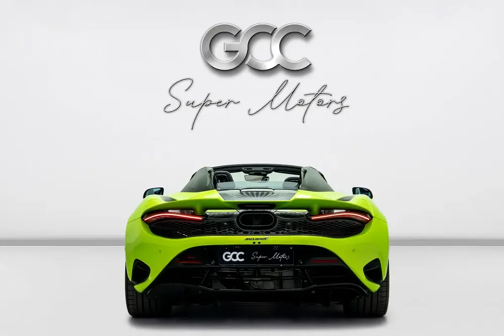 GCC SPECS WARRANTY + SERVICE CONTRACT - 2025 MCLAREN 750S SPIDER PERFORMANCE - MSO BESPOKE - Image 8