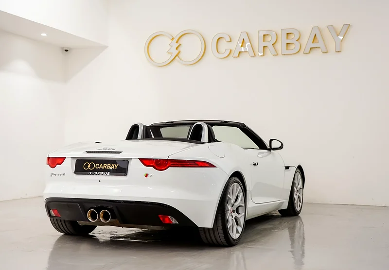 AED 1841 PM | JAGUAR F TYPE S CONVERTIBLE 2015 | PRISTINE CONDITION | 1 YEAR WARRANTY | GCC - Image 6