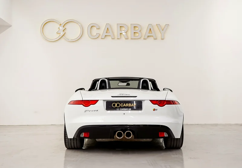 AED 1841 PM | JAGUAR F TYPE S CONVERTIBLE 2015 | PRISTINE CONDITION | 1 YEAR WARRANTY | GCC - Image 7