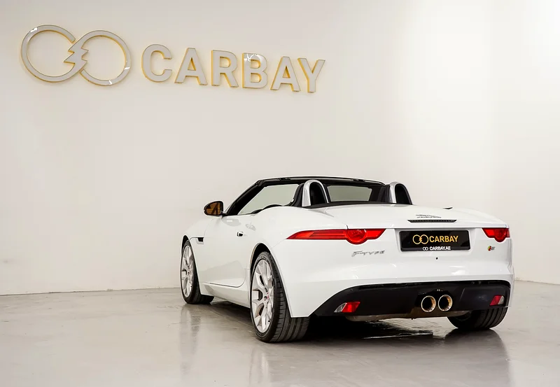 AED 1841 PM | JAGUAR F TYPE S CONVERTIBLE 2015 | PRISTINE CONDITION | 1 YEAR WARRANTY | GCC - Image 8