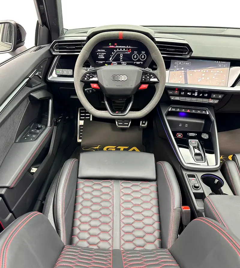 2025 Audi RS3 Quattro, FEB 2030 Audi Warranty + Service Contract, Full Audi Service History, GCC - Image 8