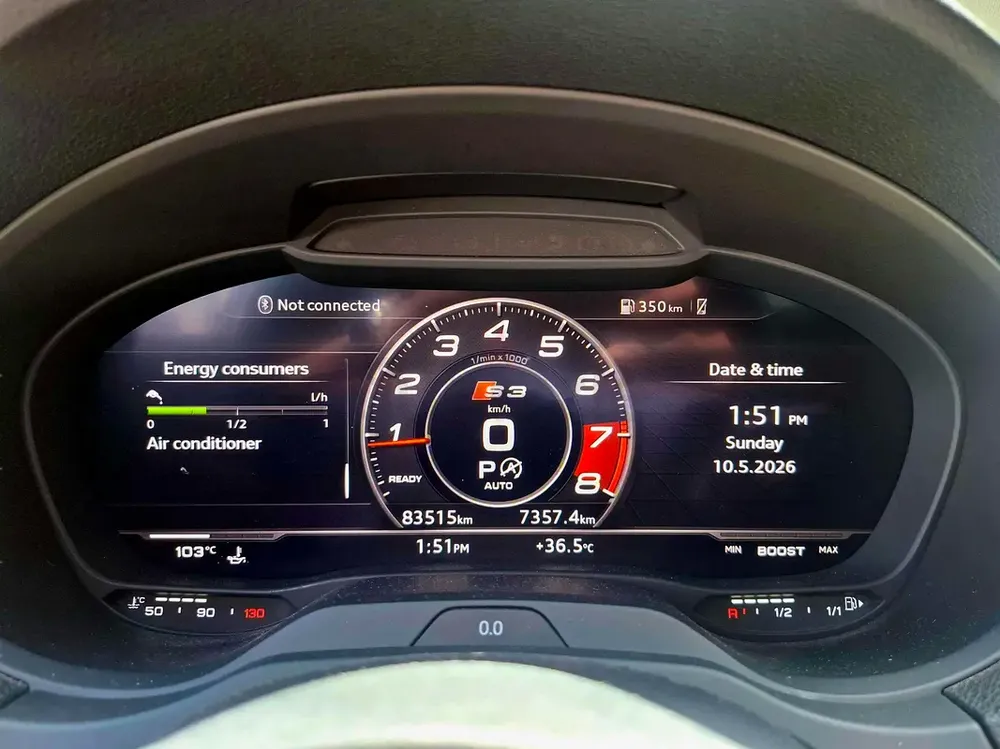 AED 1444/month | 2019 Audi S3/RS3 2.0 TFSI S tronic | GCC Specs | Ref#428605 - Image 15