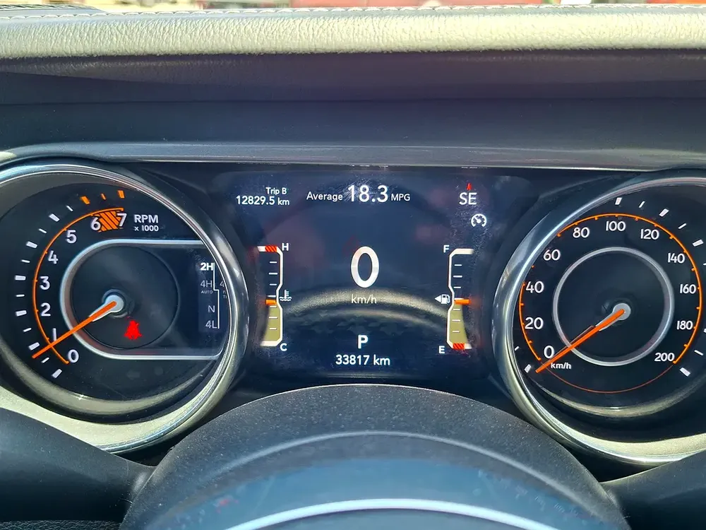 AED 2097/month | 2023 Jeep Wrangler Unlimited Sahara | GCC Specs | Ref#464699 - Image 15