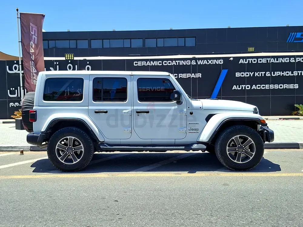 AED 2097/month | 2023 Jeep Wrangler Unlimited Sahara | GCC Specs | Ref#464699 - Image 4