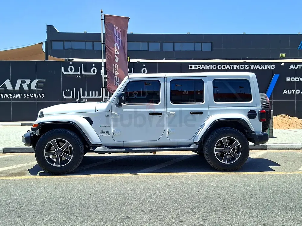 AED 2097/month | 2023 Jeep Wrangler Unlimited Sahara | GCC Specs | Ref#464699 - Image 5