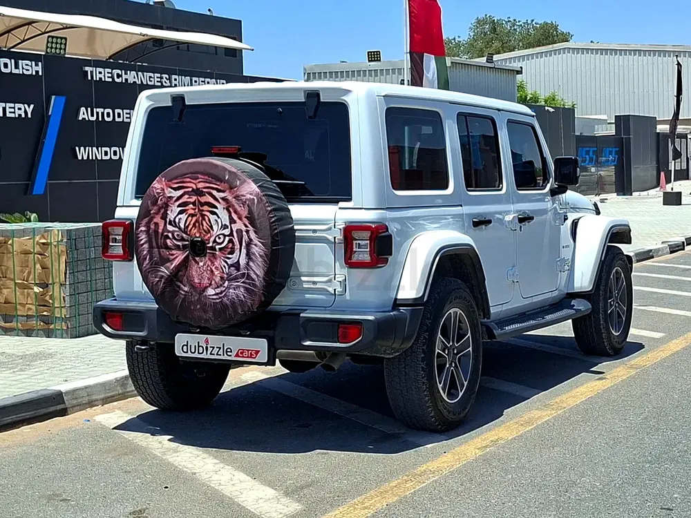 AED 2097/month | 2023 Jeep Wrangler Unlimited Sahara | GCC Specs | Ref#464699 - Image 6