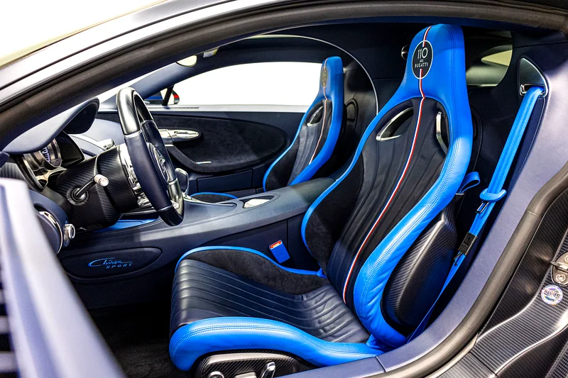 2020 Bugatti Chiron Sport 110 ANS - GCC Spec - Carbon Black - Image 11