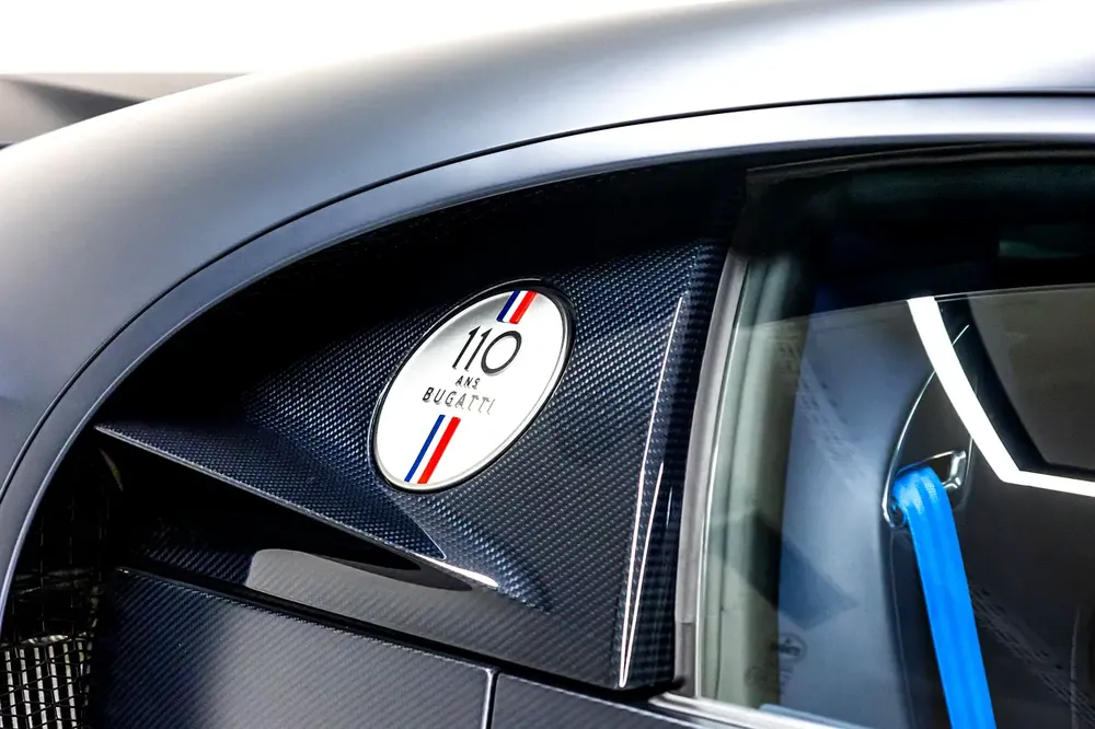 2020 Bugatti Chiron Sport 110 ANS - GCC Spec - Carbon Black - Image 16