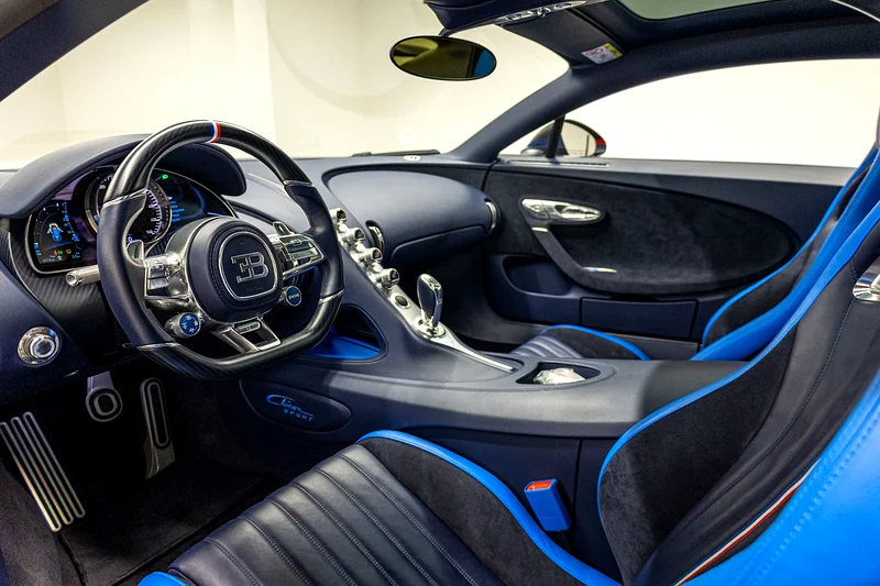 2020 Bugatti Chiron Sport 110 ANS - GCC Spec - Carbon Black - Image 9