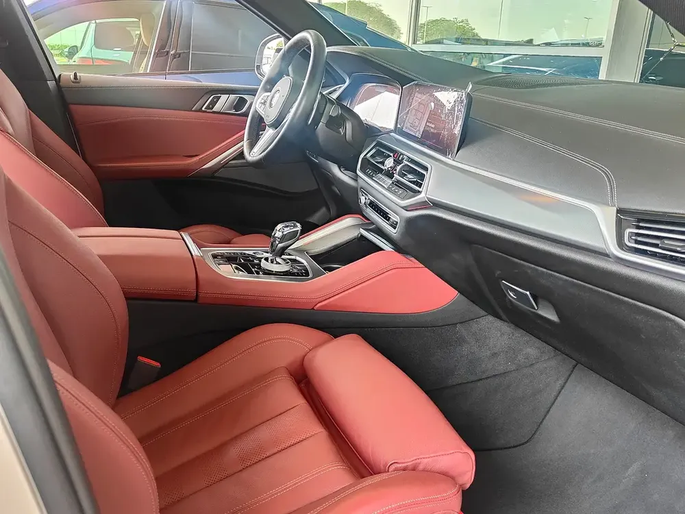 AED 1,990 P.M | 2021 BMW X6 xDrive40i XLine | Under Warranty | GCC | - Image 15