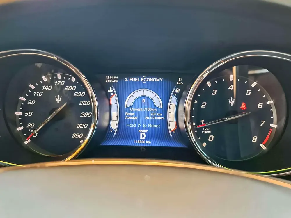 AED 3084/month | 2015 Maserati Quattroporte  | GCC Specs | Ref#390276 - Image 18