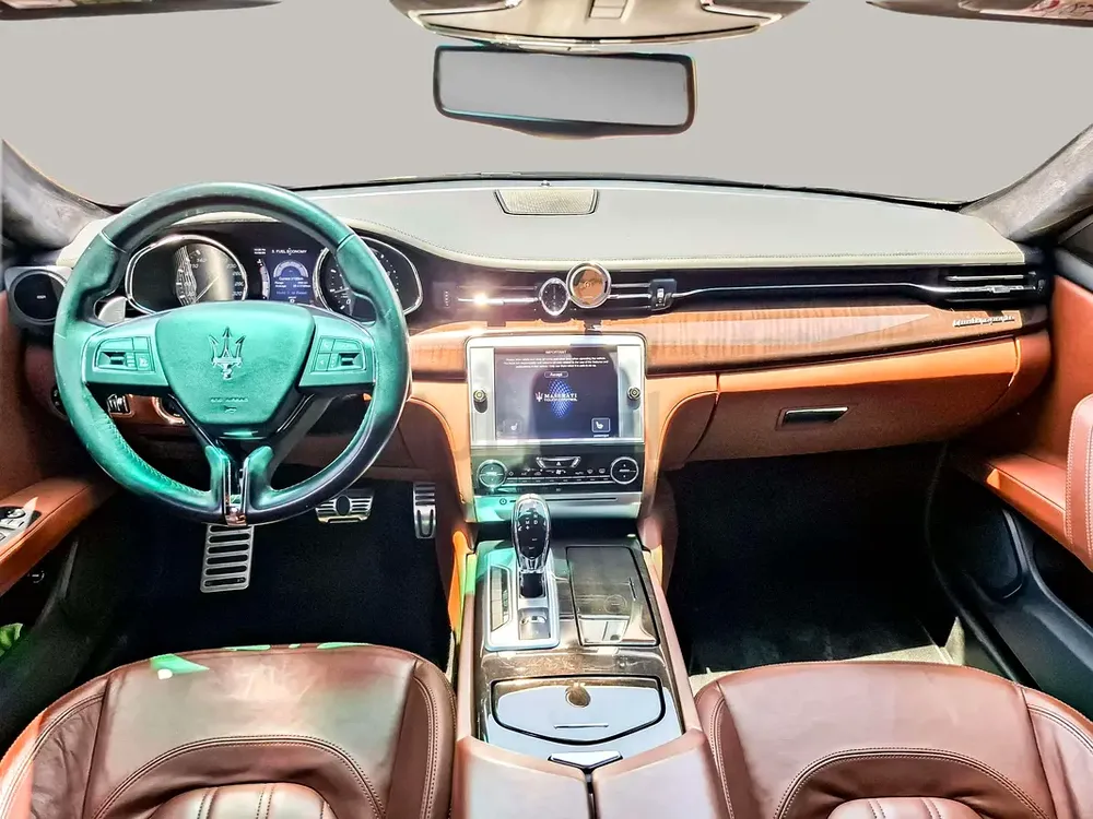 AED 3084/month | 2015 Maserati Quattroporte  | GCC Specs | Ref#390276 - Image 9
