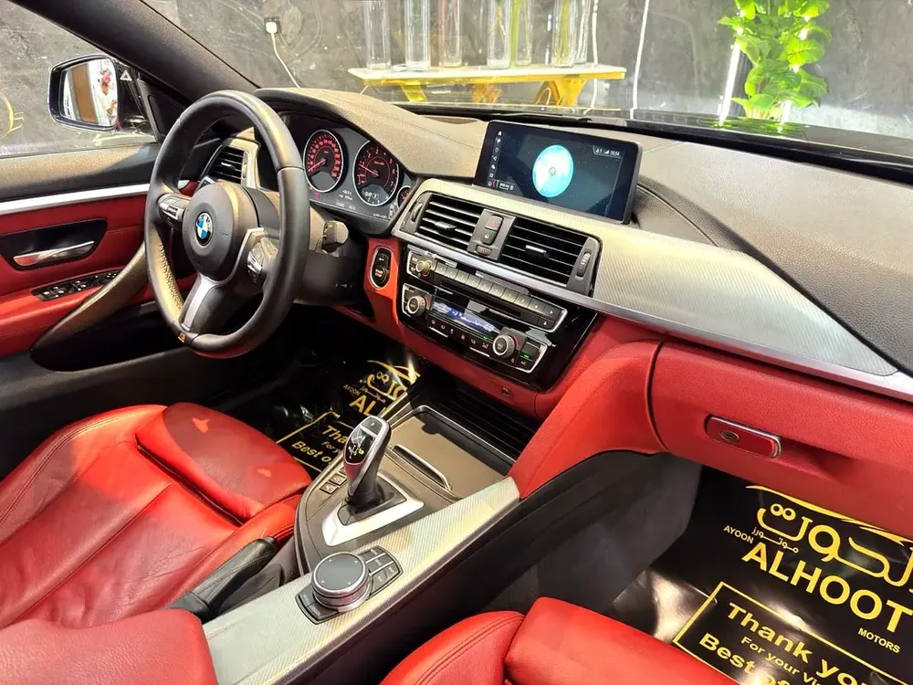 LOVELY M- KIT BMW 430i || TOP RANGE || AMAZING CONDITION || LOW MILEAGE || GCC SPECS - Image 14