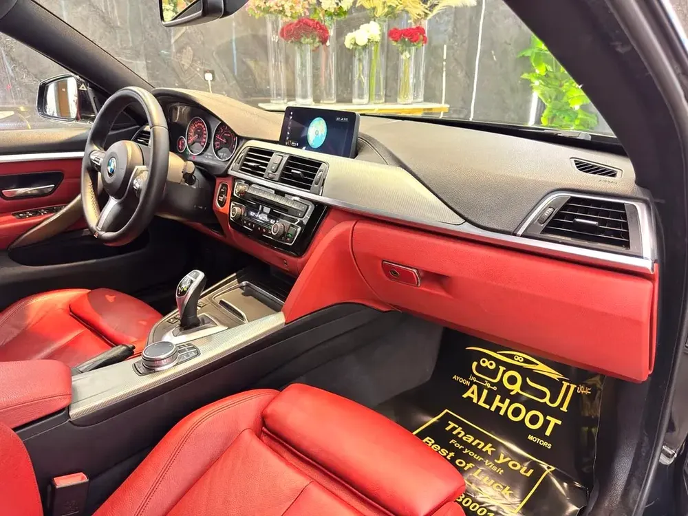 LOVELY M- KIT BMW 430i || TOP RANGE || AMAZING CONDITION || LOW MILEAGE || GCC SPECS - Image 15