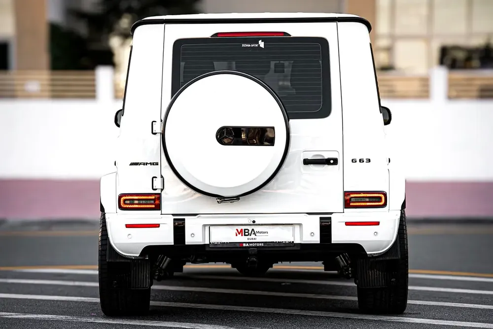 2025 | Mercedes G63 2025 | 3K KM only | Warranty | DoubleNP | White - Image 4