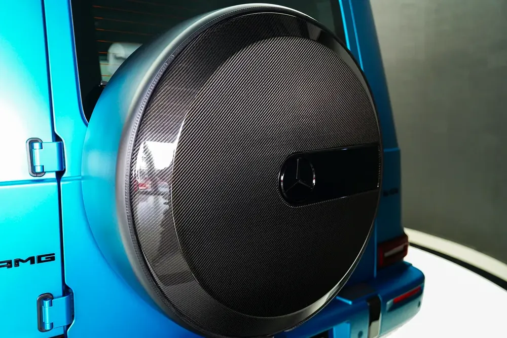 5 YEARS DEALER WARRANTY + SERVICE | CARBON INTERIOR AND EXTERIOR | G MANUFAKTUR | MATT BLUE - Image 9