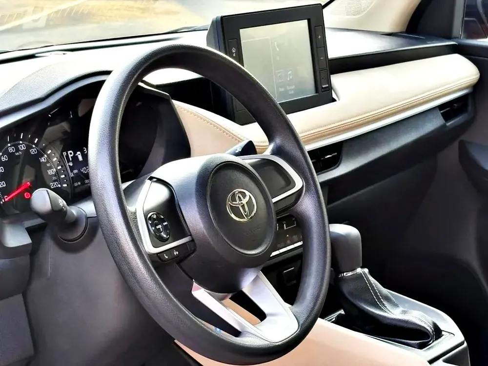 1060/MONTH @ ZERO DOWN PAYMENT, TOYOTA YARIS 2023, GCC SPECS, UNDER WARRANTY - Image 10