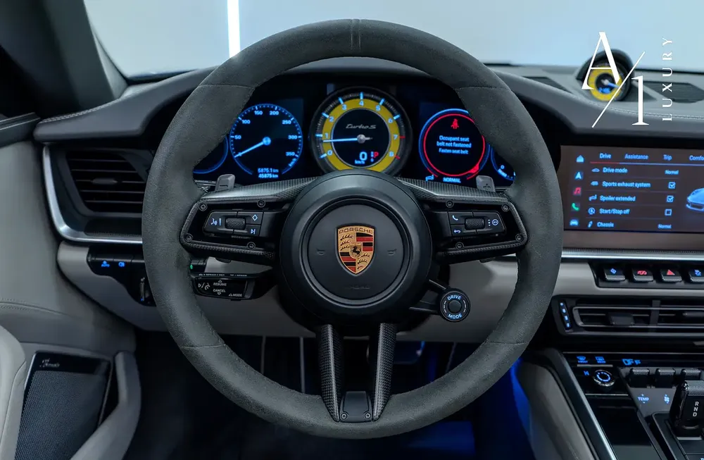 2022 Porsche 911 Turbo S, Sport Chrono Package, Full Service History  Warranty Until 2027, GCC Spec - Image 10