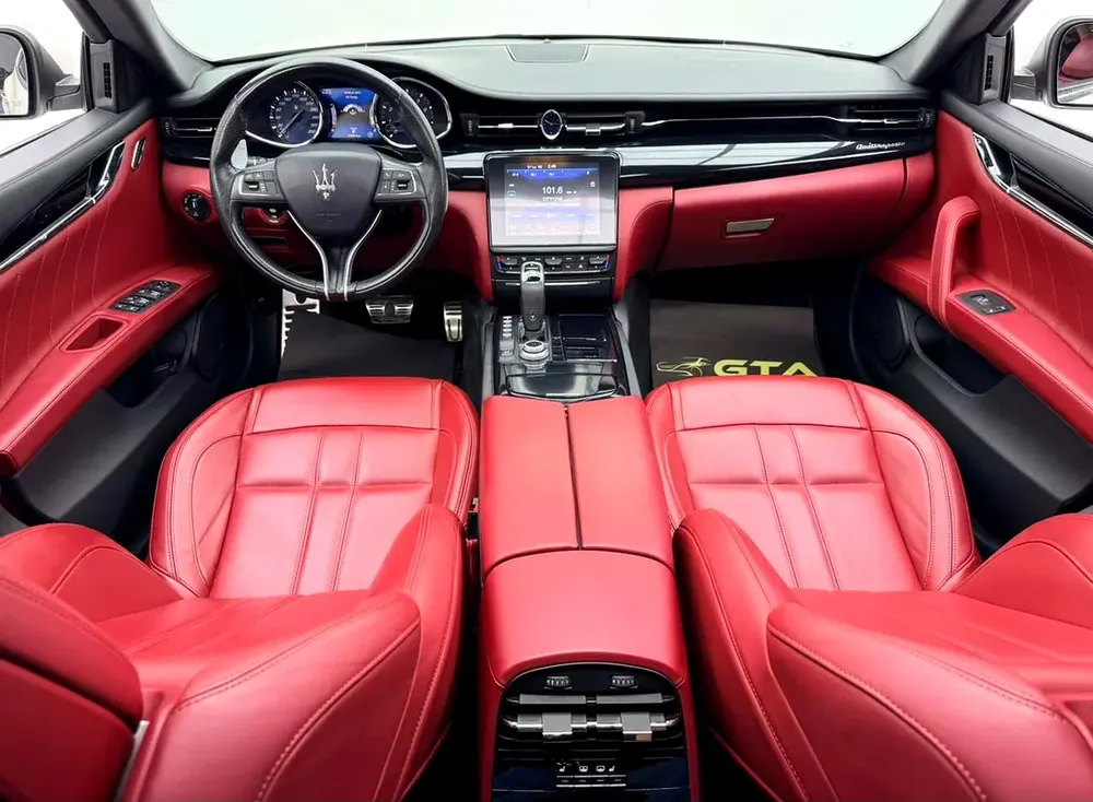 2020 Maserati Quattroporte GTS, Warranty, Full Maserati Service History, GCC - Image 9
