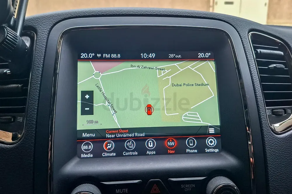 AED 1307/month | 2020 Dodge Durango  | GCC Specs | Ref#443996 - Image 13