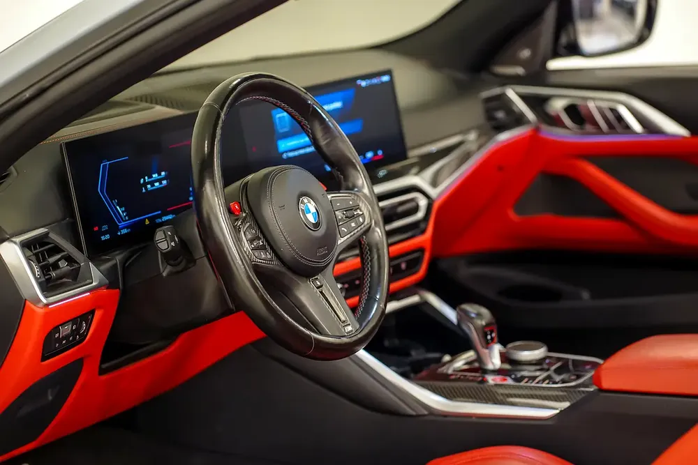 AED 4527 PM | BMW M4 COMPETITION CABRIOLET Xdr2024 | WELL MAINTAINED | 1 YEAR WARRANTY - Image 12