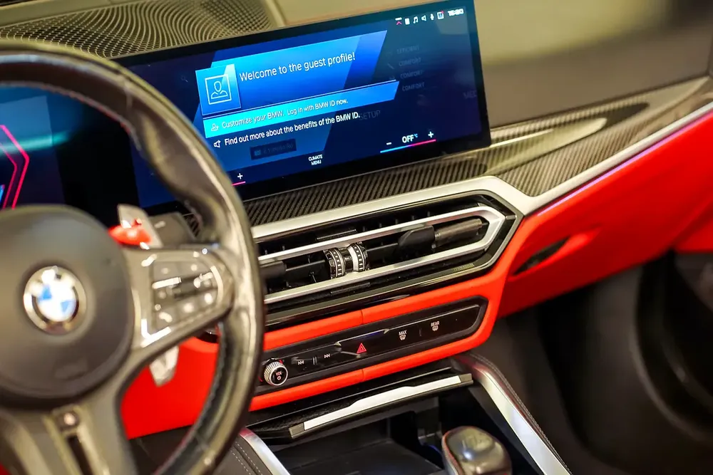 AED 4527 PM | BMW M4 COMPETITION CABRIOLET Xdr2024 | WELL MAINTAINED | 1 YEAR WARRANTY - Image 13