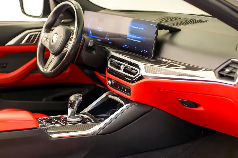 AED 4527 PM | BMW M4 COMPETITION CABRIOLET Xdr2024 | WELL MAINTAINED | 1 YEAR WARRANTY - Image 18