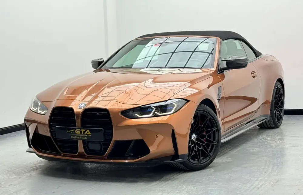 2022 BMW M4 Competition, BMW Warranty+Service Contract+Full Service History, Full PPF, GCC - Image 4