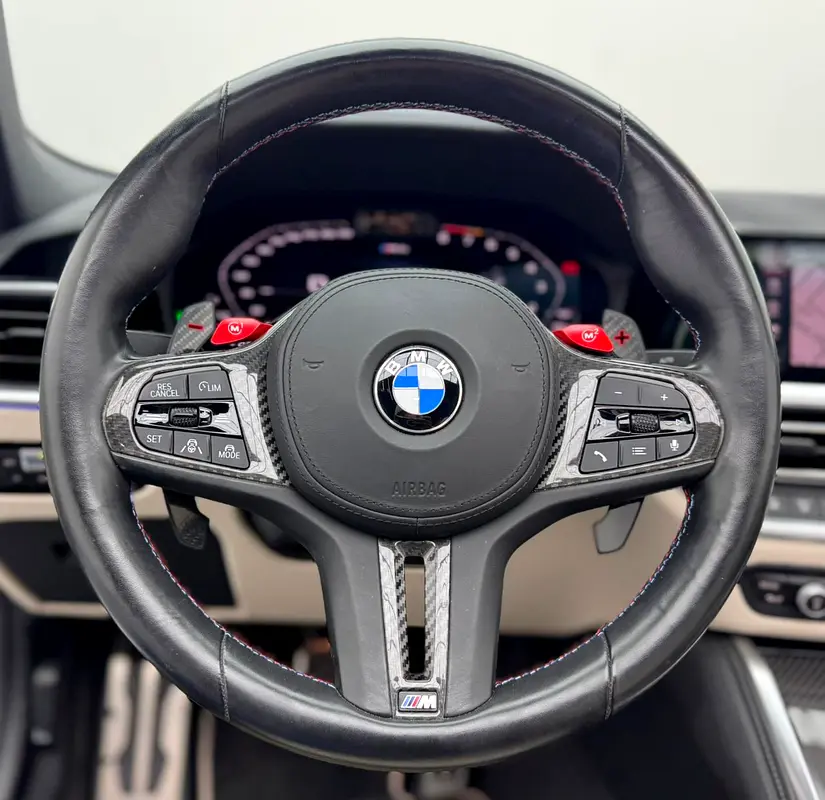 2022 BMW M4 Competition, BMW Warranty+Service Contract+Full Service History, Full PPF, GCC - Image 8